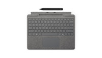 Microsoft Surface Pro Keyboard mit Copilot-Taste Platin, Surface Slim Pen 2 Bundle, DE