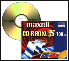 Maxell 50 x CD-R | 624006 | 700 MB (80 Min) 52x - bedruckbare