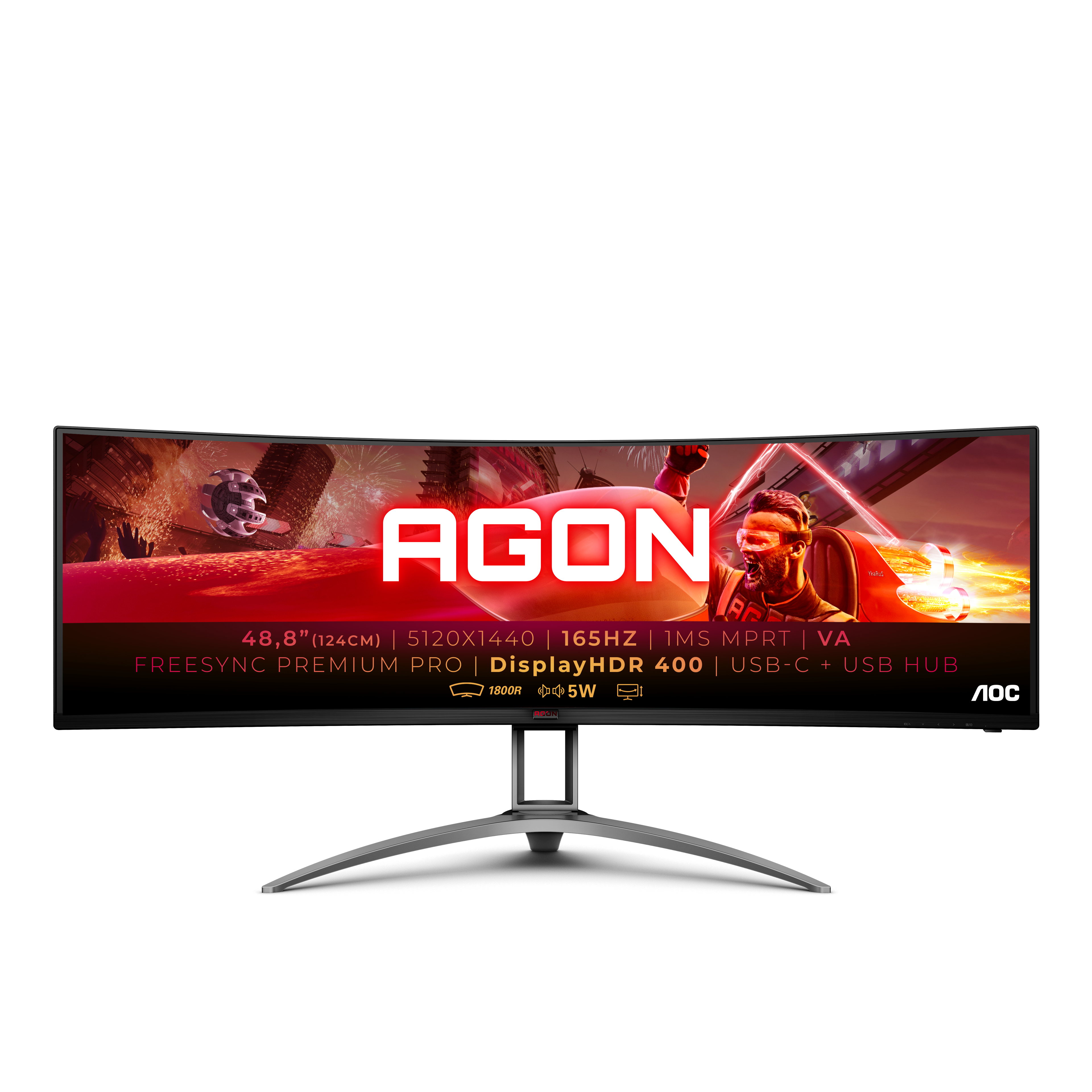 AOC Gaming AG493UCX2 | ag493ucx2 | AGON Series - LED-Monitor
