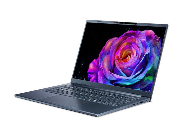 Acer Swift Go 14 AI SFG14-75-73GE Intel Core Ultra 7 258V Laptop 35,6 cm (14") WUXGA 32 GB LPDDR5x-SDRAM 1 TB SSD Wi-Fi 7 (802.11be) Windows 11 Home Blau