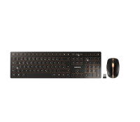 Image of Cherry DW 9000 SLIM - Tastatur & Maus Set - Deutsch - Gold