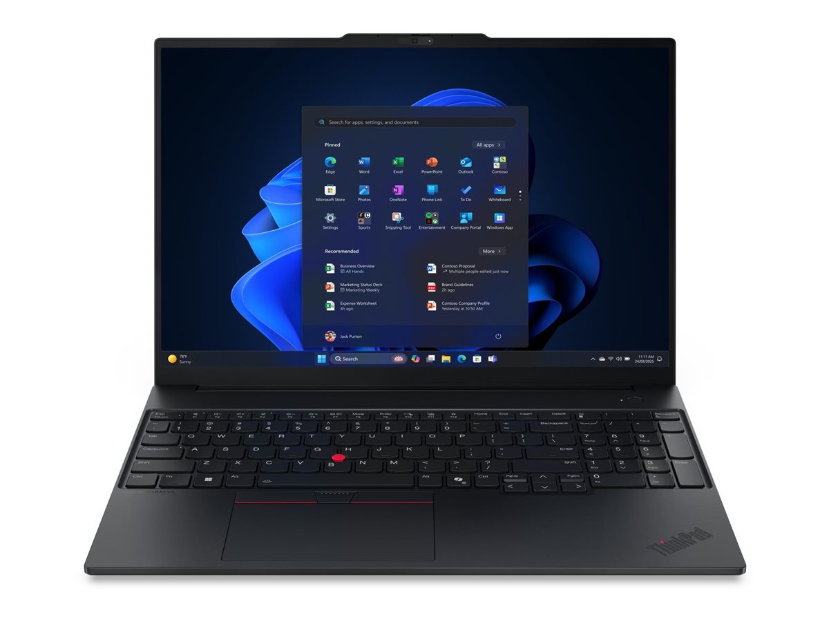 Lenovo ThinkPad E16 Gen 3 (Intel) | 22ay00a5ge | 16" WUXGA - Core Ultra 5 236V