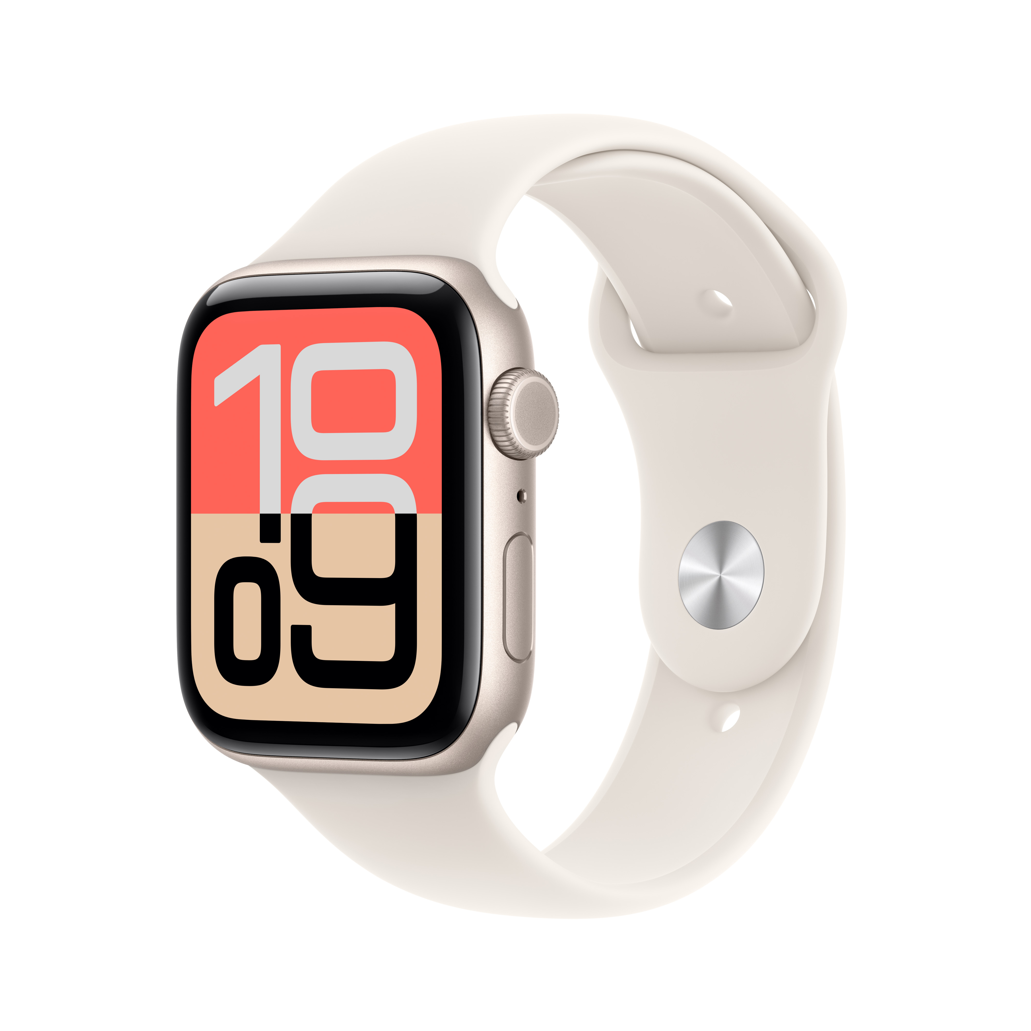 Apple Watch SE 3 (GPS + Cellular) 44mm polarstern mit Sportarmband S/M polarstern | mepe4zr/a |