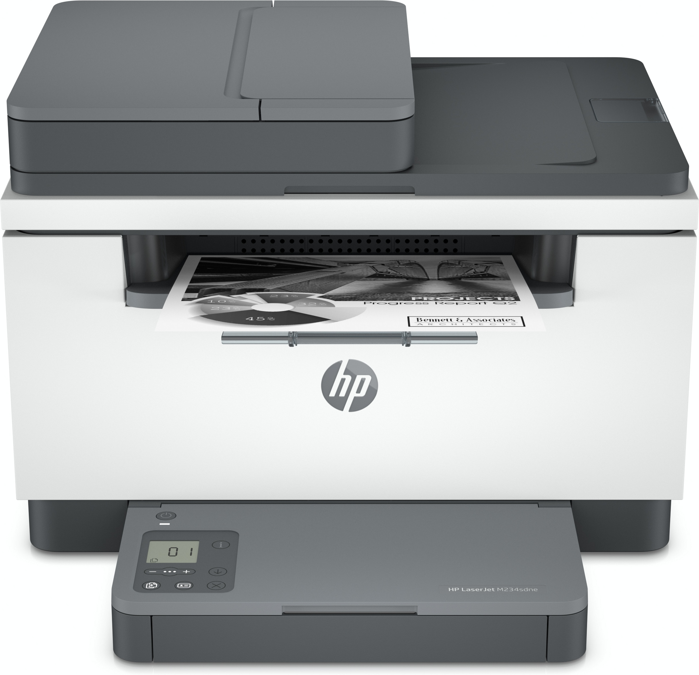 HP LaserJet MFP M234sdne Drucker | 9yg02e#b19 | Schwarzweiß - Drucker für Home und Home Office