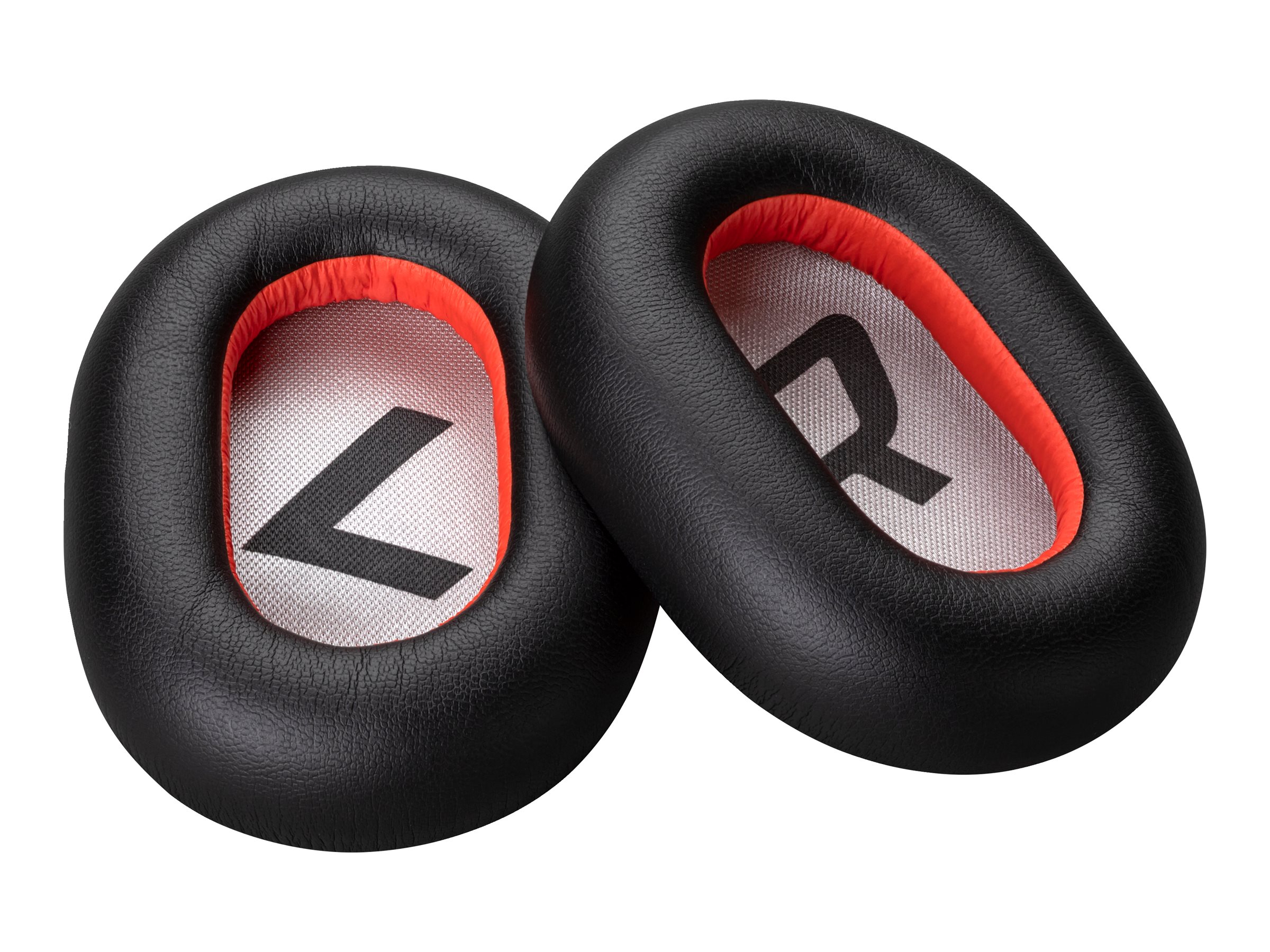 Poly Ohrpolster für Bluetooth-Headset | 85q42aa | Kunstleder - Schwarz (Packung mit 2)