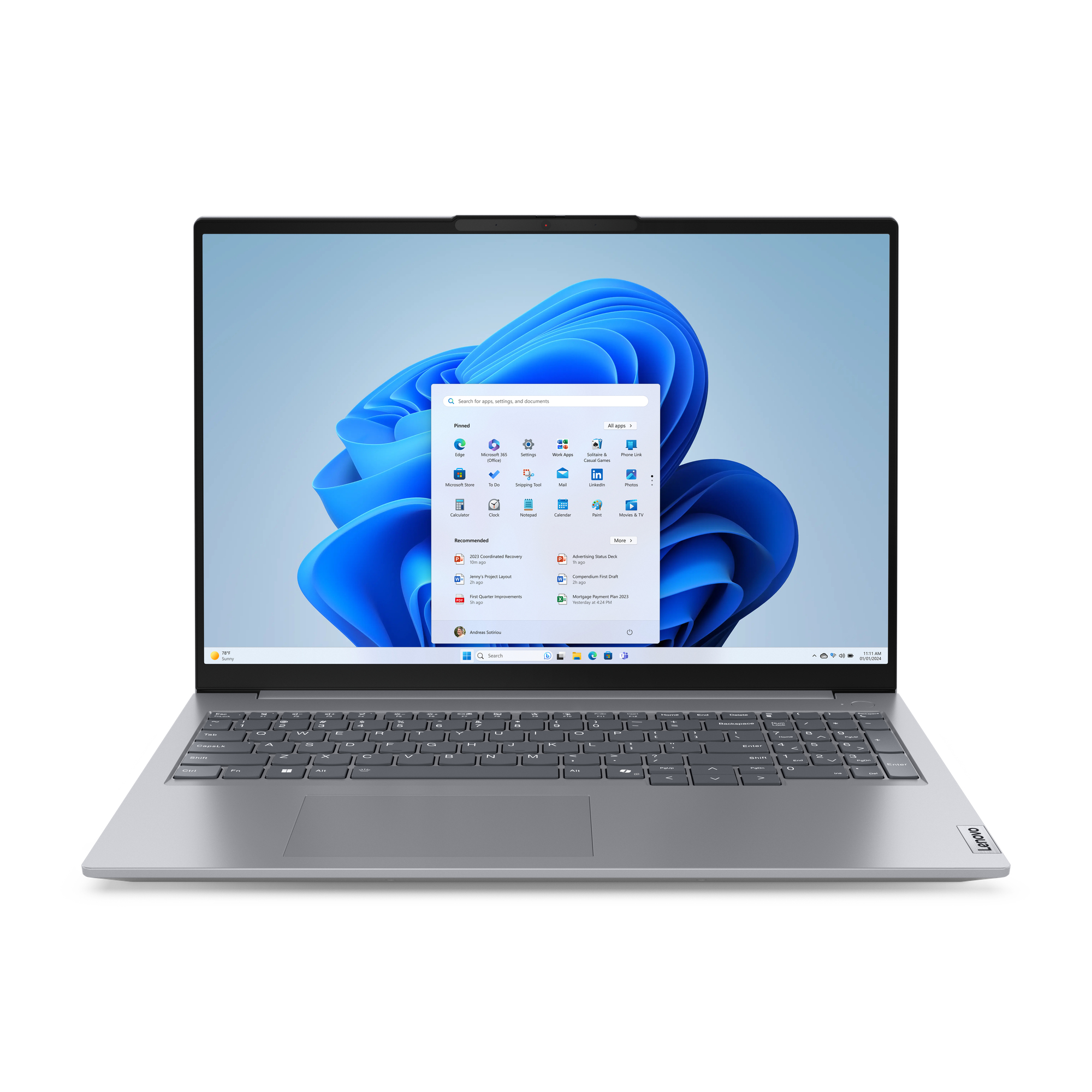 Lenovo ThinkBook 16 G7, 21mw0020ge, Ryzen 5 7535HS, 8GB, Win