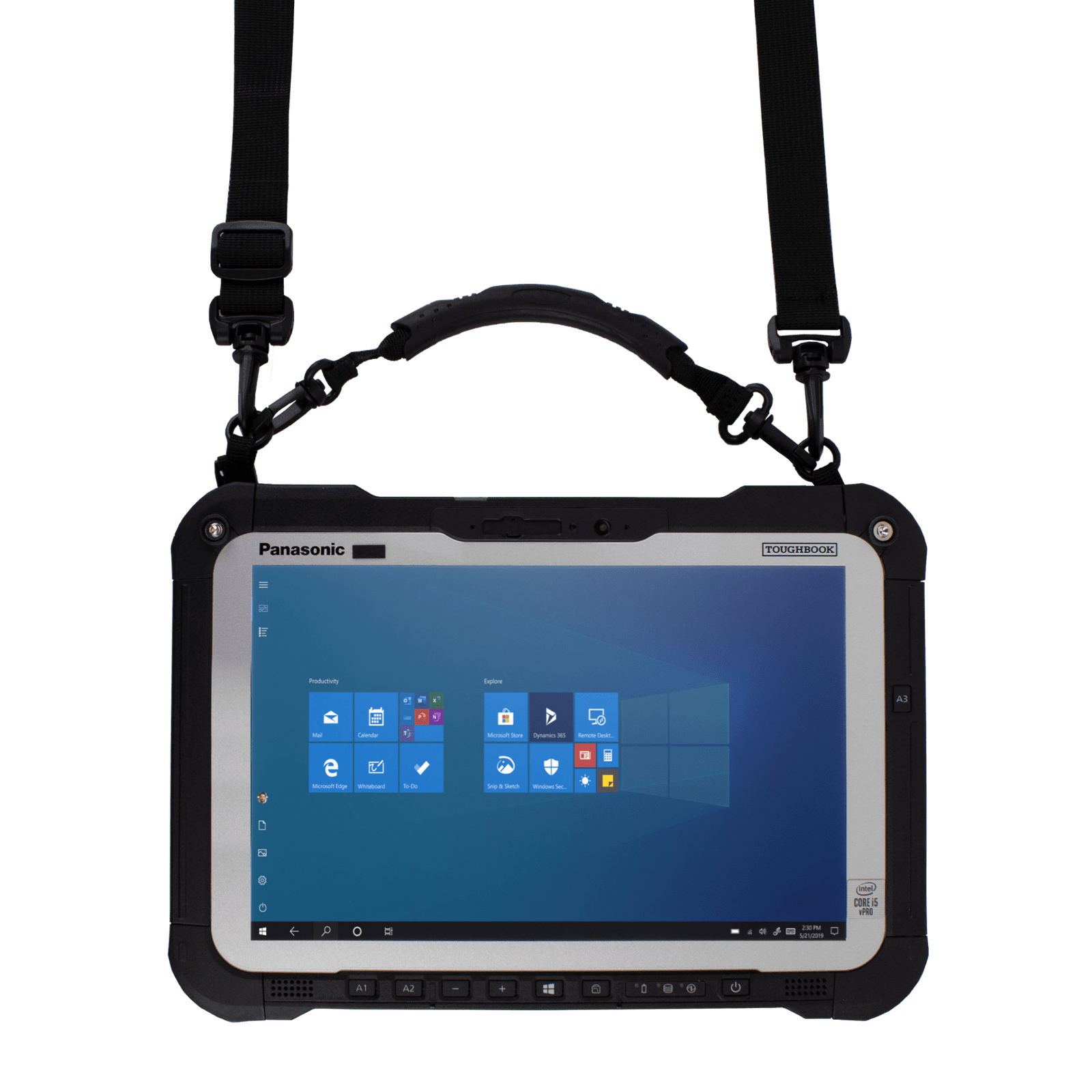 Panasonic Infocase ToughMate Mobility Bundle | pcpe-infg2mb | Handschlaufe/Schultergurt