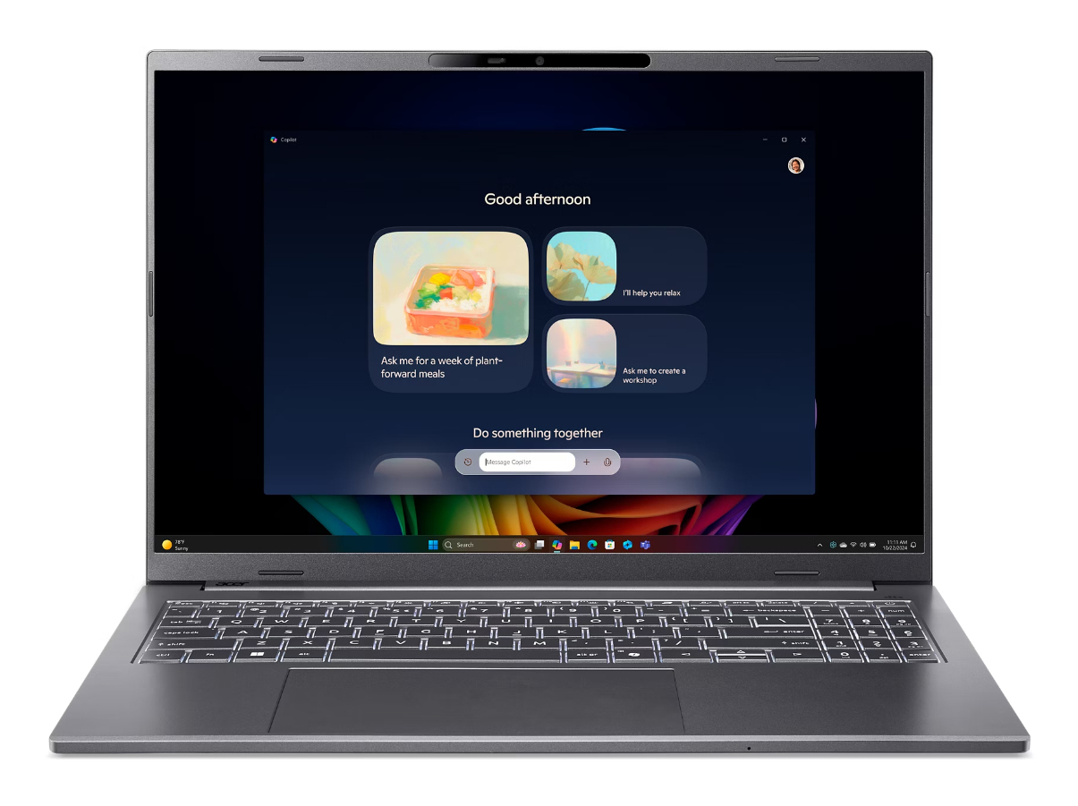 Acer Aspire 16 AI A16-52M - 180°-Scharnierdesign - Intel Core Ultra 7 258V / 2.2 GHz - Win 11 Home - Image