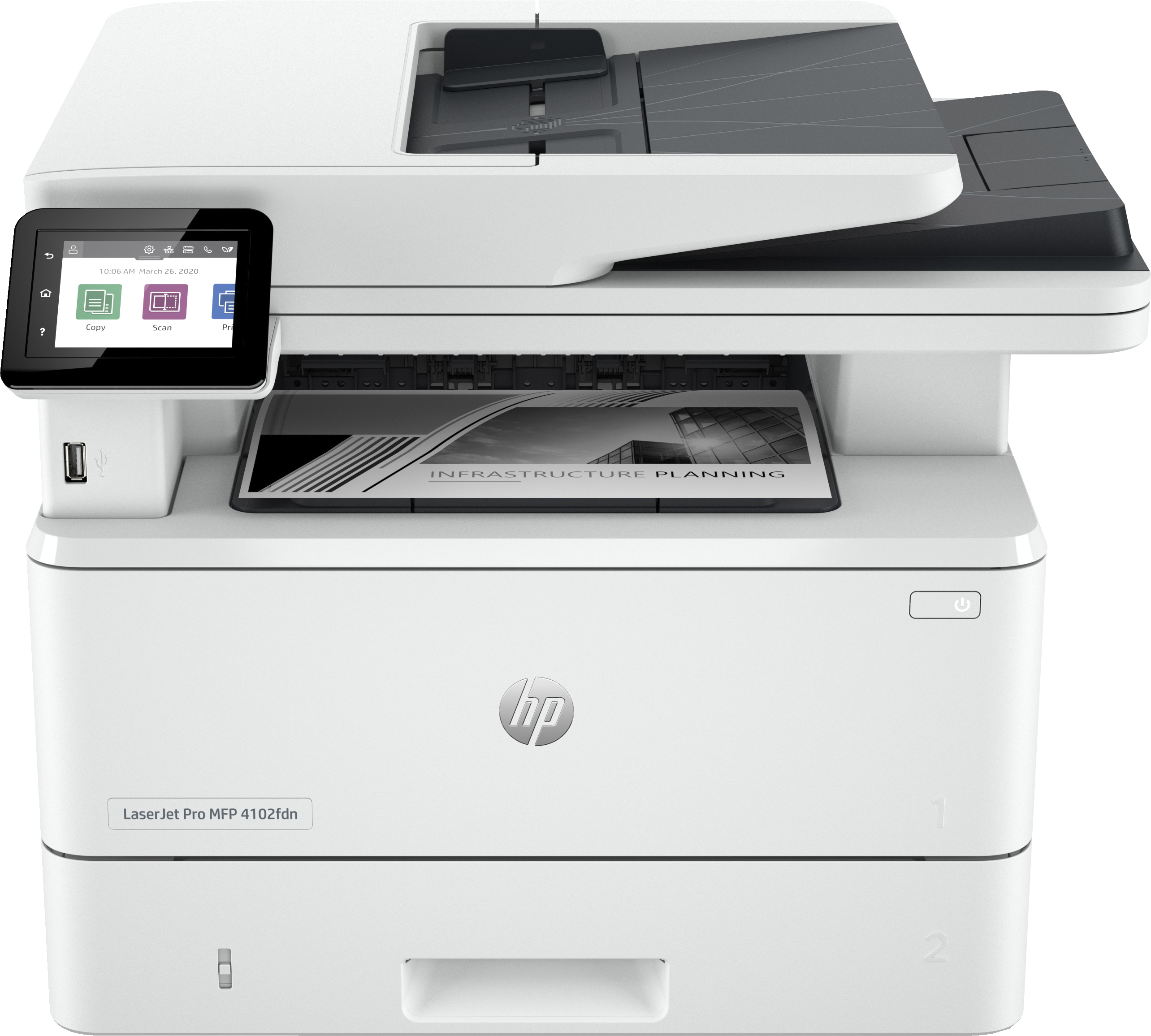 HP LaserJet Pro MFP 4102fdn Drucker | 2z623f#b19 | Laser - Monodruck