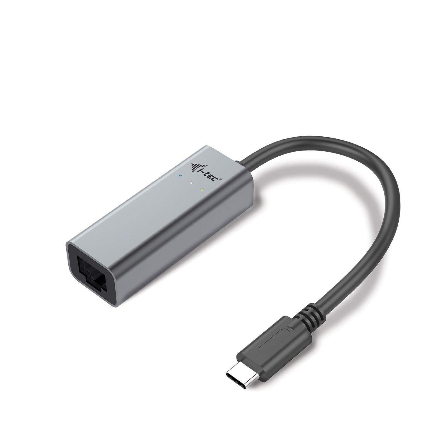 I-tec LAN-Adapter | c31metalglan | RJ-45 - USB-C 3.0 [Stecker]