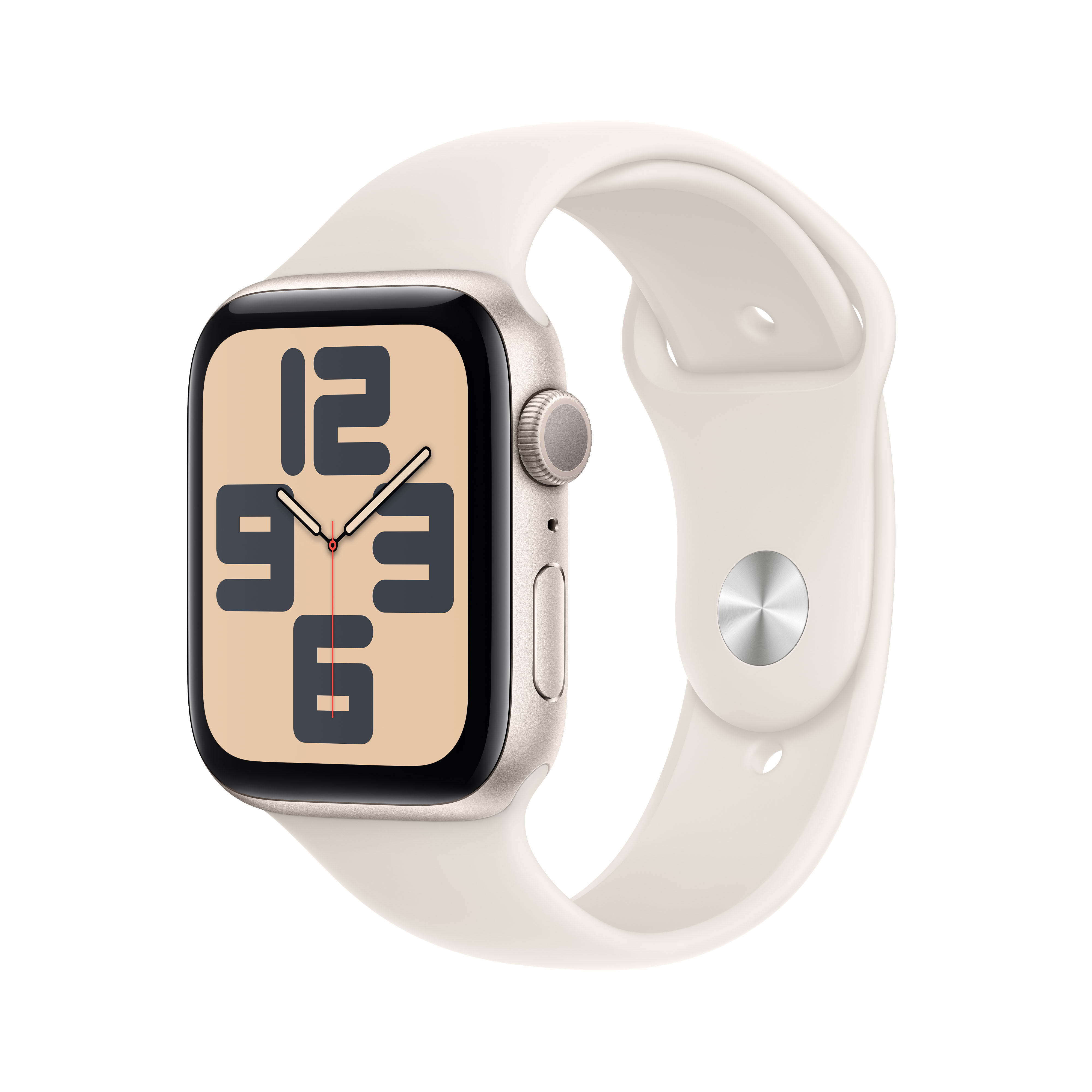 Apple Watch SE (2022) (GPS) 44mm Polarstern mit Sportarmband S/M Polarstern | mxeu3qf/a |