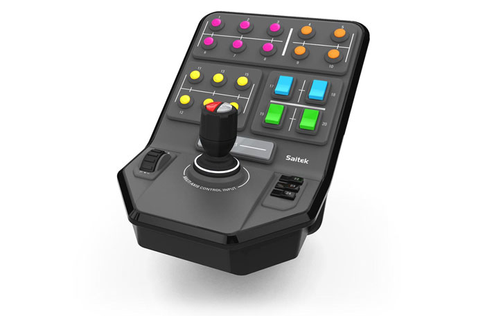 Logitech Heavy Equipment Side Panel | 945-000014 | Controller für Flugsimulator