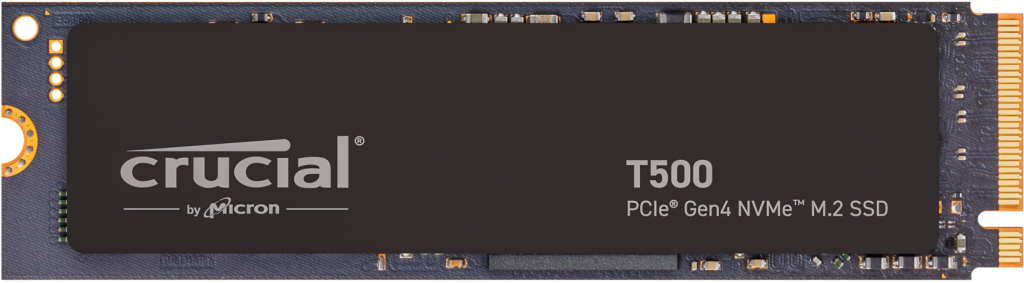 Crucial T500 SSD 1TB, M.2 2280 / M-Key / PCIe 4.0 x4 Image