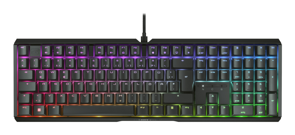 Cherry Xtrfy MX 3.1 | g80-3890liade-2 | schwarz - MX2A RGB Brown taktil