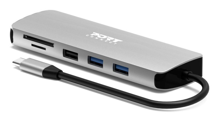 PORT Designs DOCKING TYPE C 9 IN 1 | 900164 | 1 x 4K HDMI - PD 85W