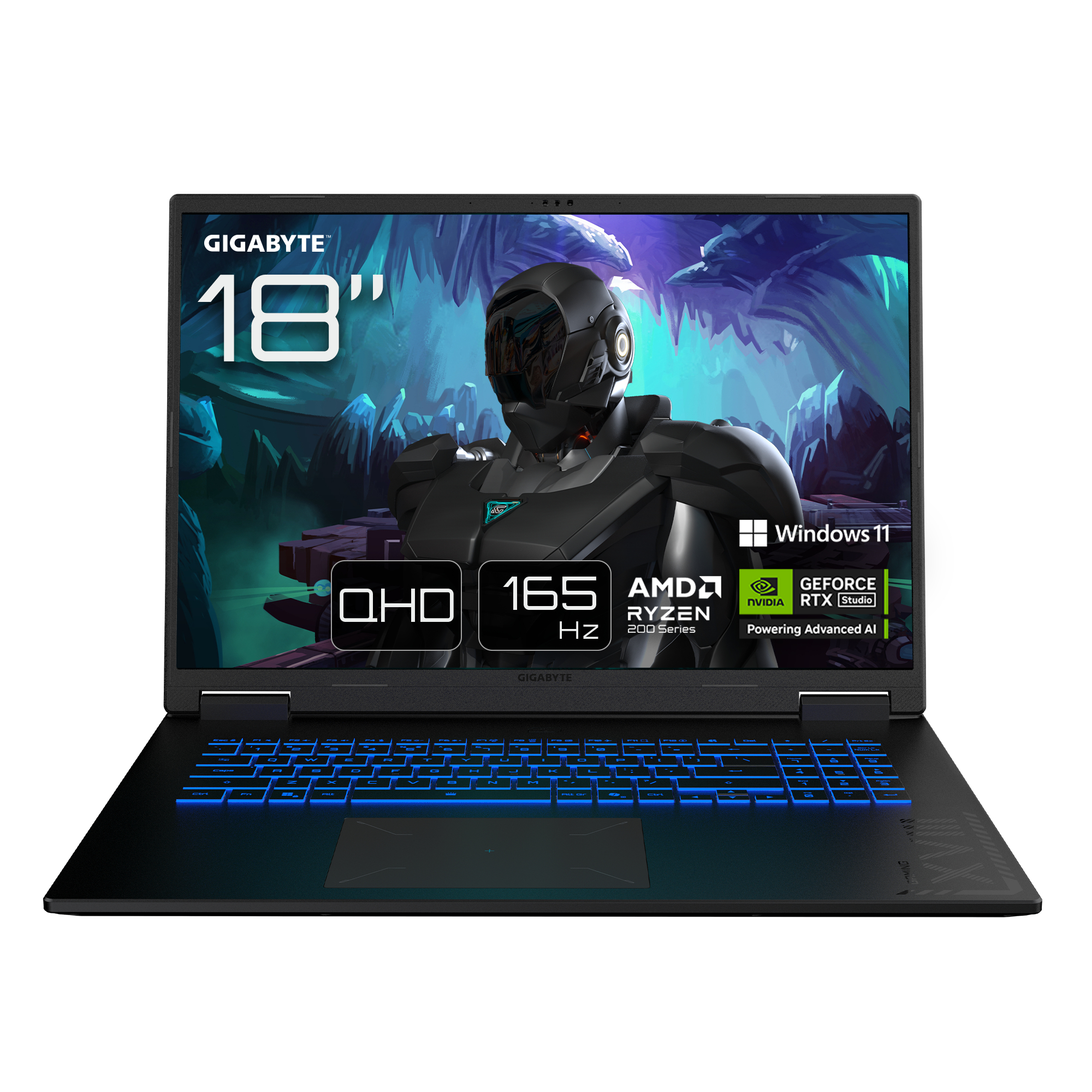 GIGABYTE GAMING A18 3WHK3DEC64SH | gigabyte gaming a18 3whk3dec64sh | 18" QHD 165Hz - Ryzen 7 260