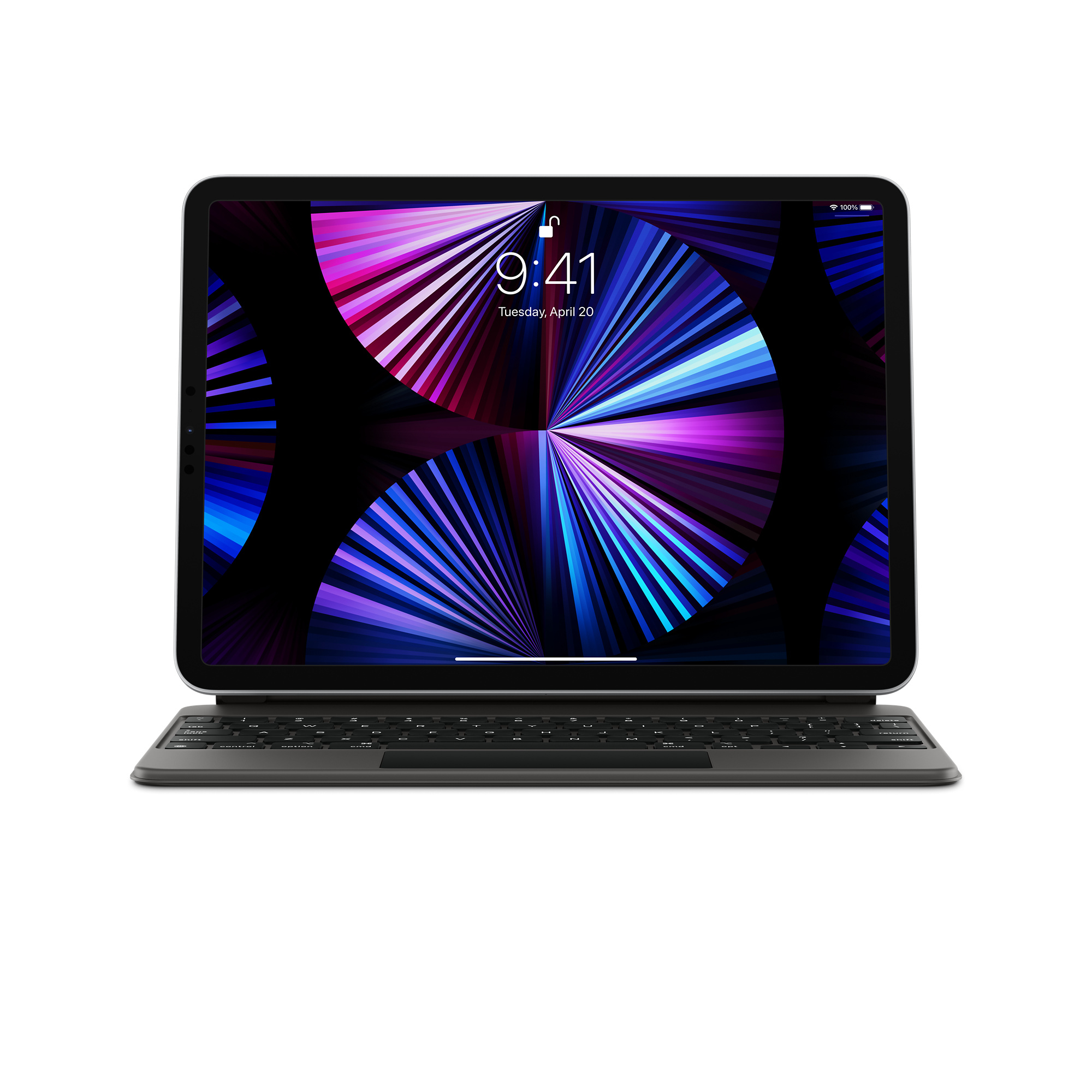 Apple Magic Keyboard | mxqt2z/a | Tastatur und Foliohülle - mit Trackpad