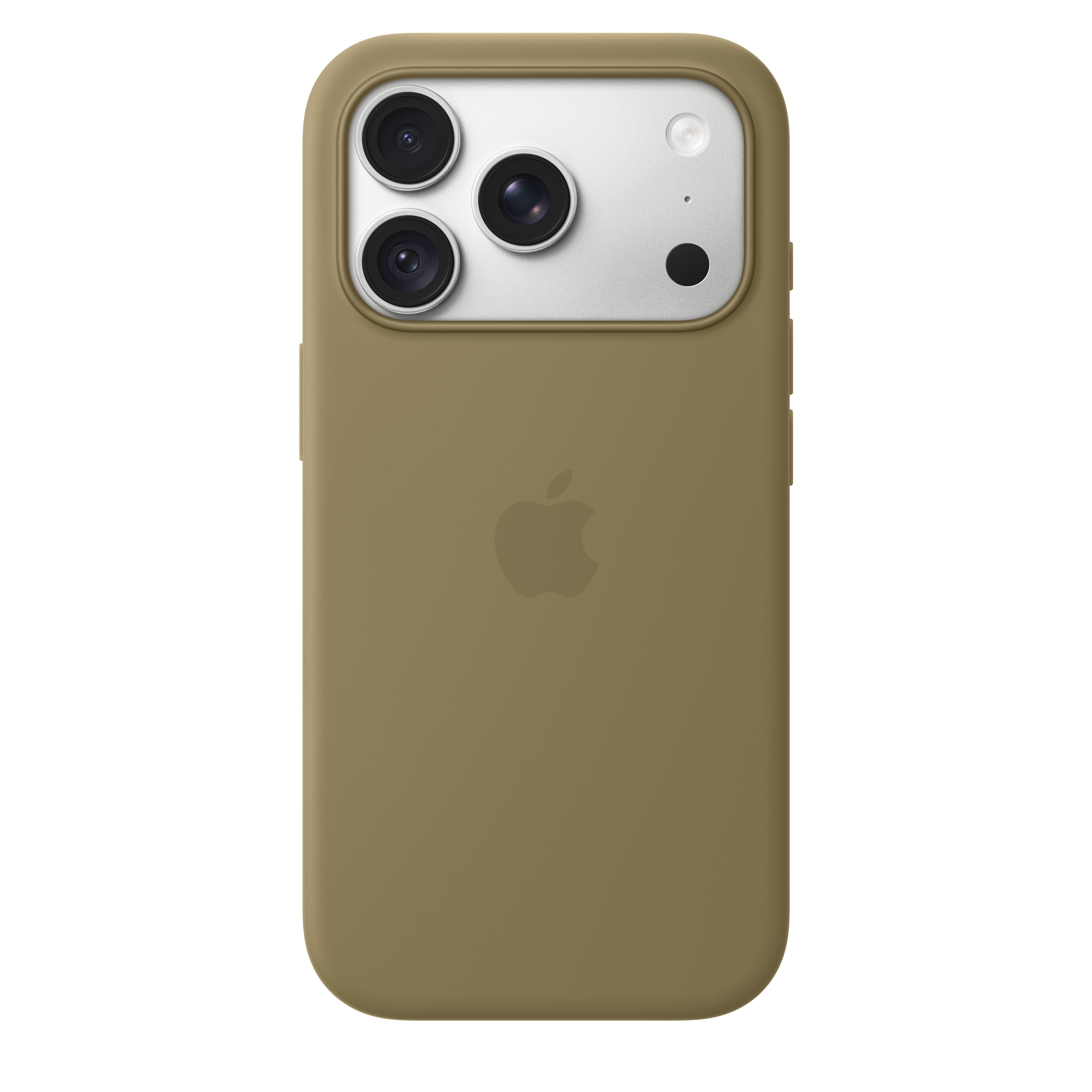 Apple iPhone 18 Pro Silicone Case with MagSafe Olive | mk8v4zm/a |