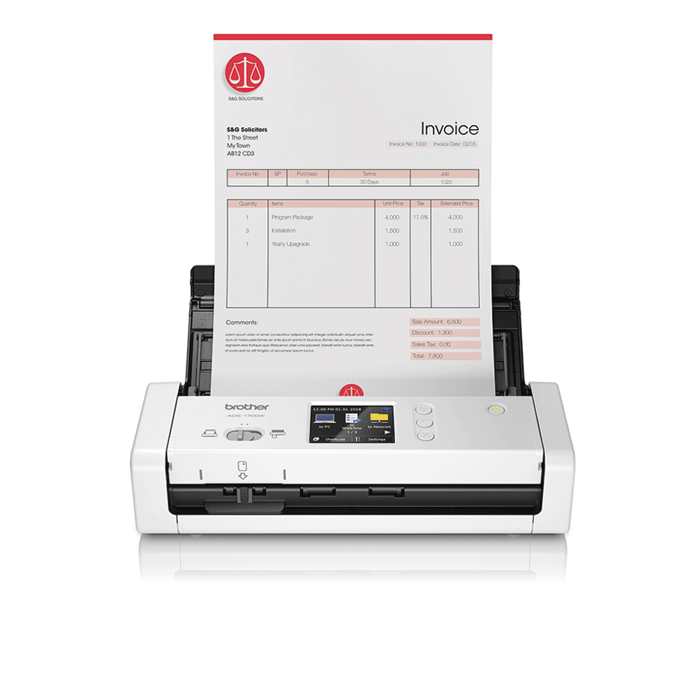 Brother ADS-1700W Dokumentenscanner