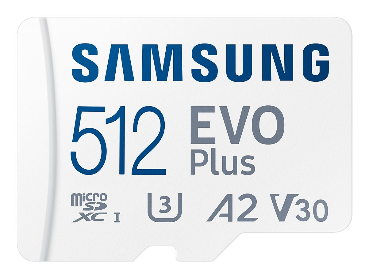 Samsung EVO Plus MB-MC512KA | mb-mc512ka/eu | Flash-Speicherkarte (microSDXC-an-SD-Adapter inbegriffen)