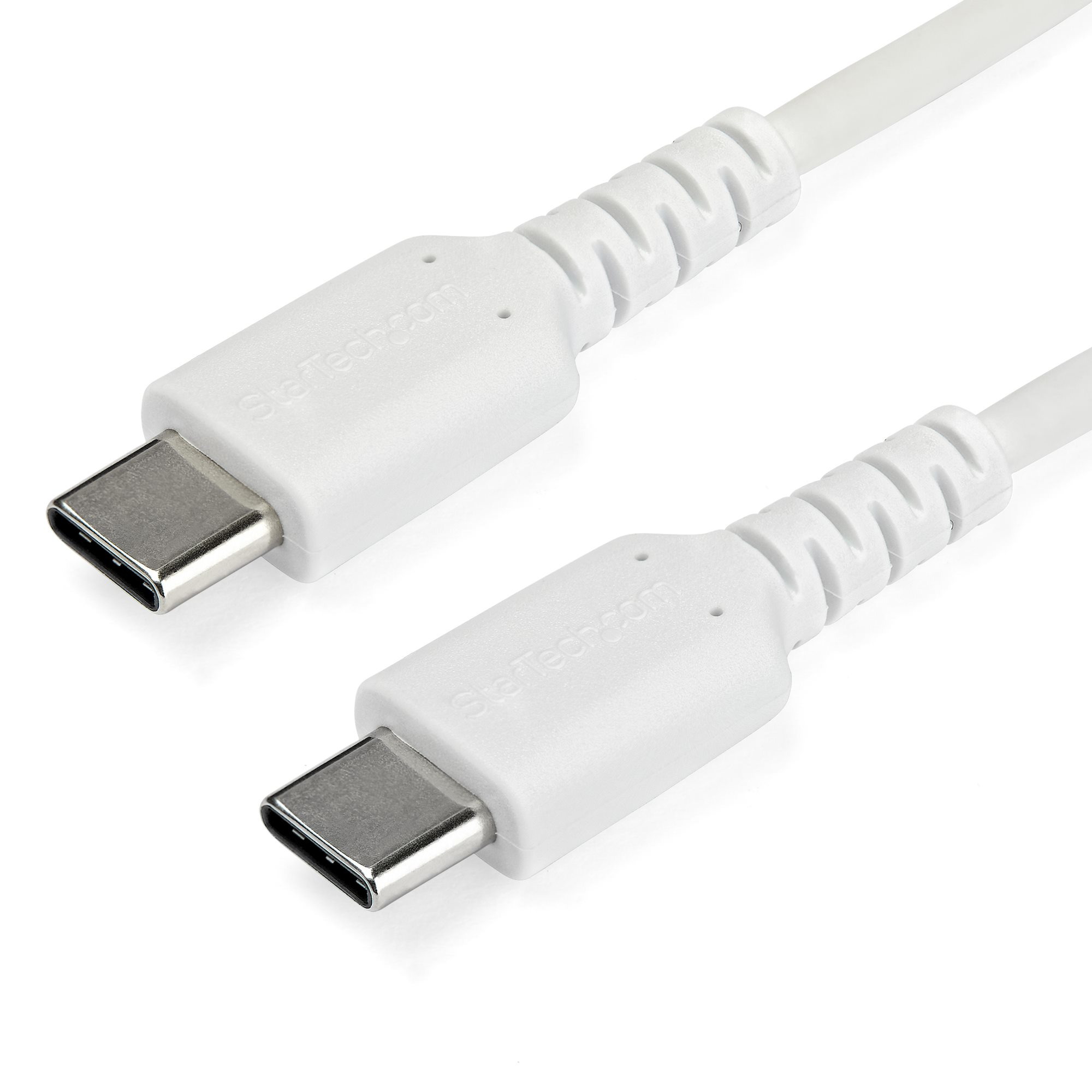 StarTech.com 1m USB-C Ladekabel | rusb2cc1mw | Langlebiges USB 2.0 Typ C zu USB C Datenübertragungs-/Schnellladek