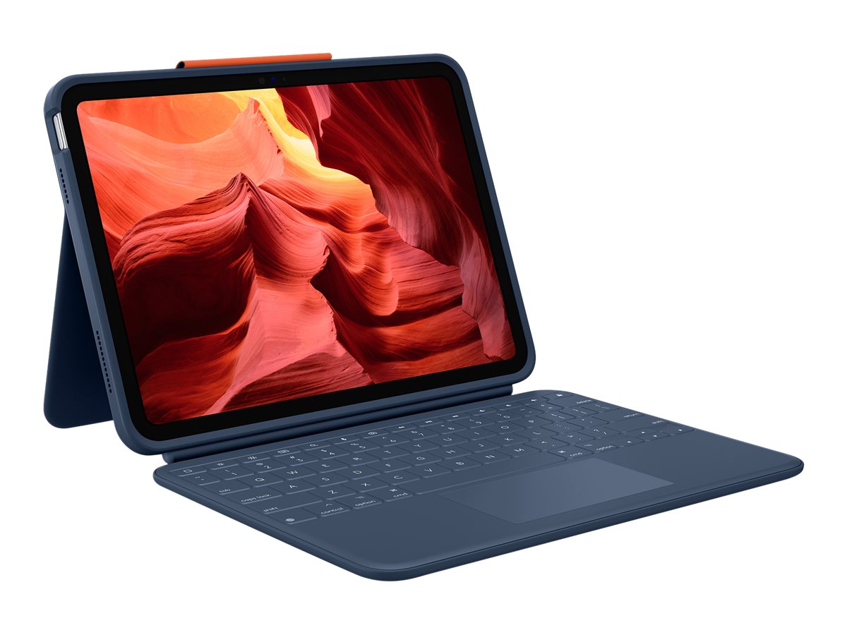 Logitech Rugged Combo 4 Touch | 920-011185 | Tastatur und Foliohülle - mit Trackpad