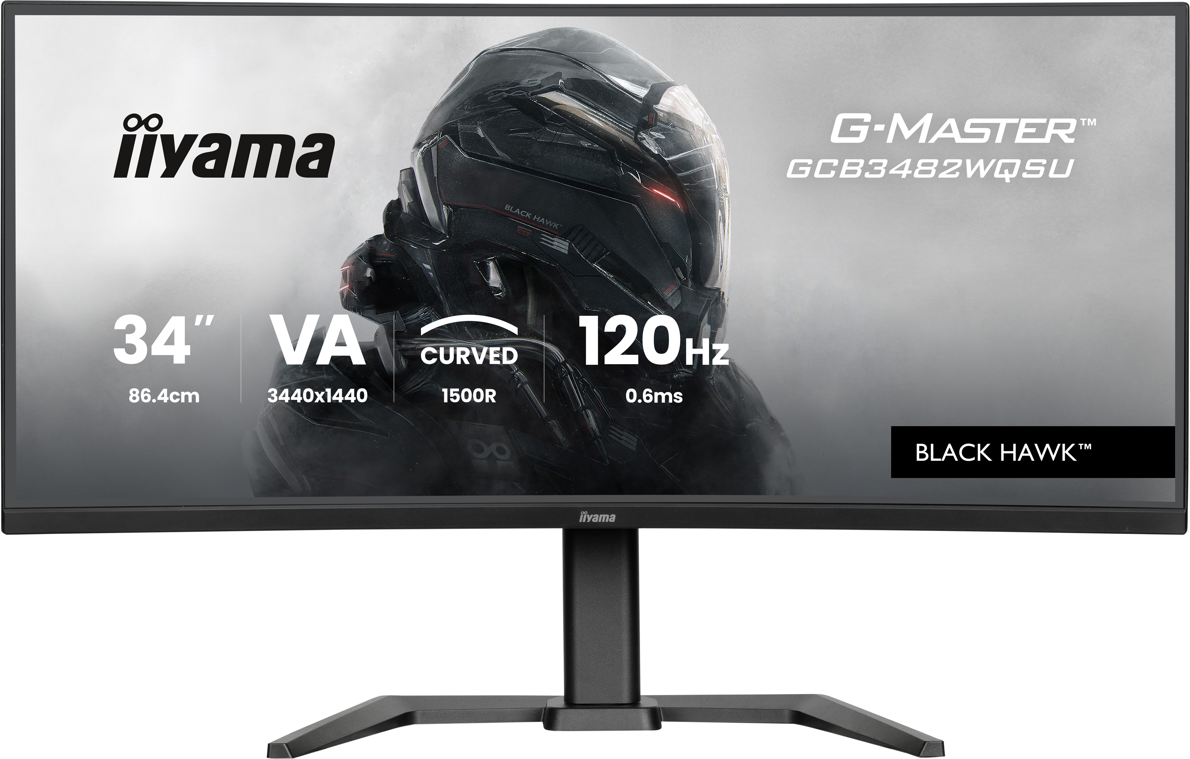 Iiyama GCB3482WQSU-B1 - Led-Monitor - Gaming - Gebogen