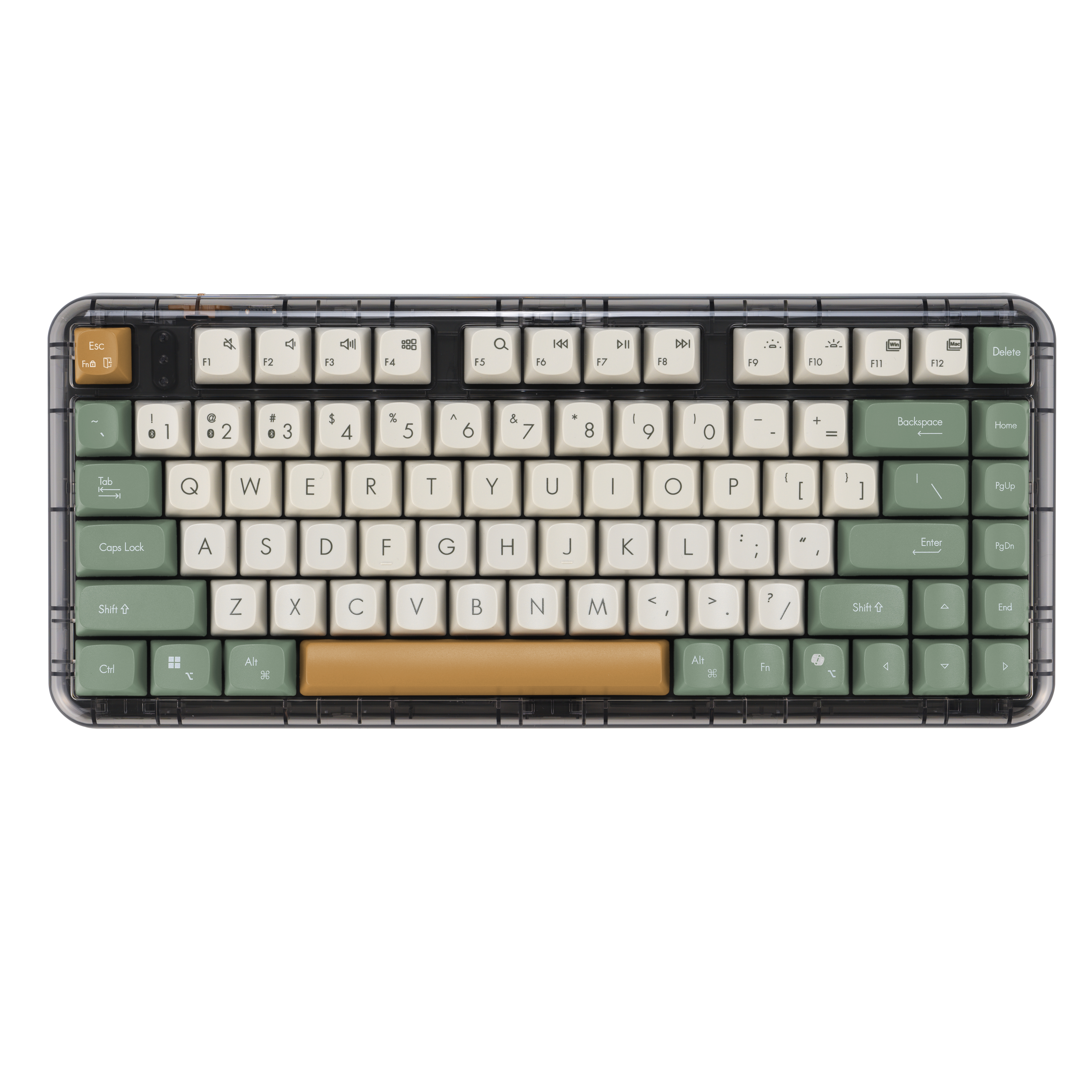 ASUS Jelly75 KD201 KEYBOARD/MK-WH/GE/83 | 90xb0a10-bkb0r0 | 75% - Verkabelt & Kabellos