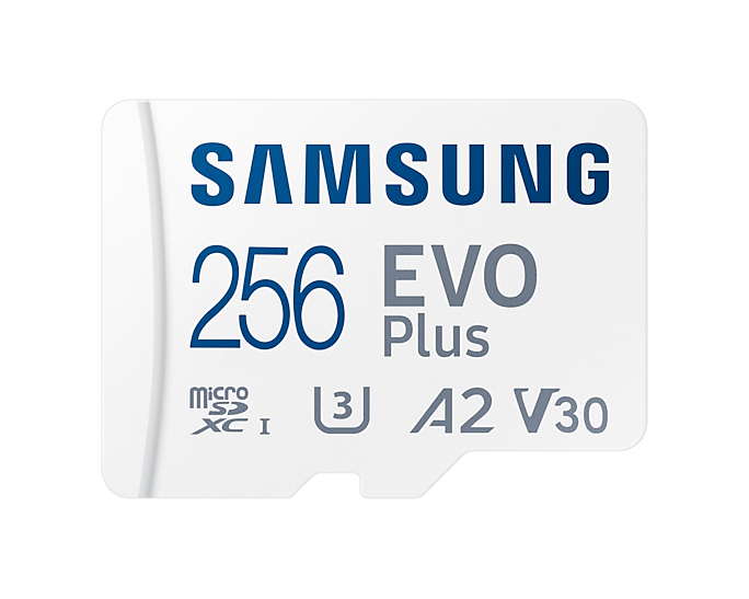 Samsung EVO Plus MB-MC256KA | mb-mc256ka/eu | Flash-Speicherkarte (microSDXC-an-SD-Adapter inbegriffen)