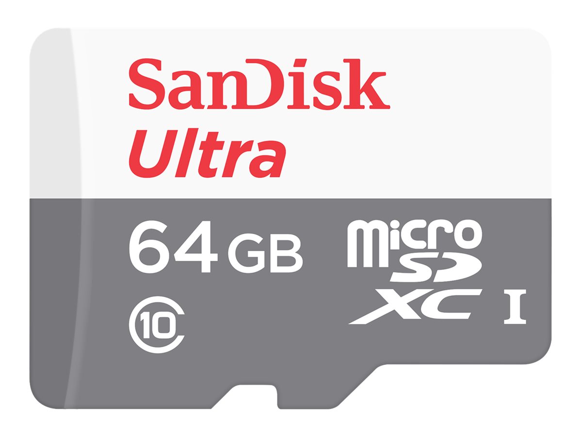 SanDisk Ultra | sdsqunr-064g-gn6ta | Flash-Speicherkarte (microSDXC-an-SD-Adapter