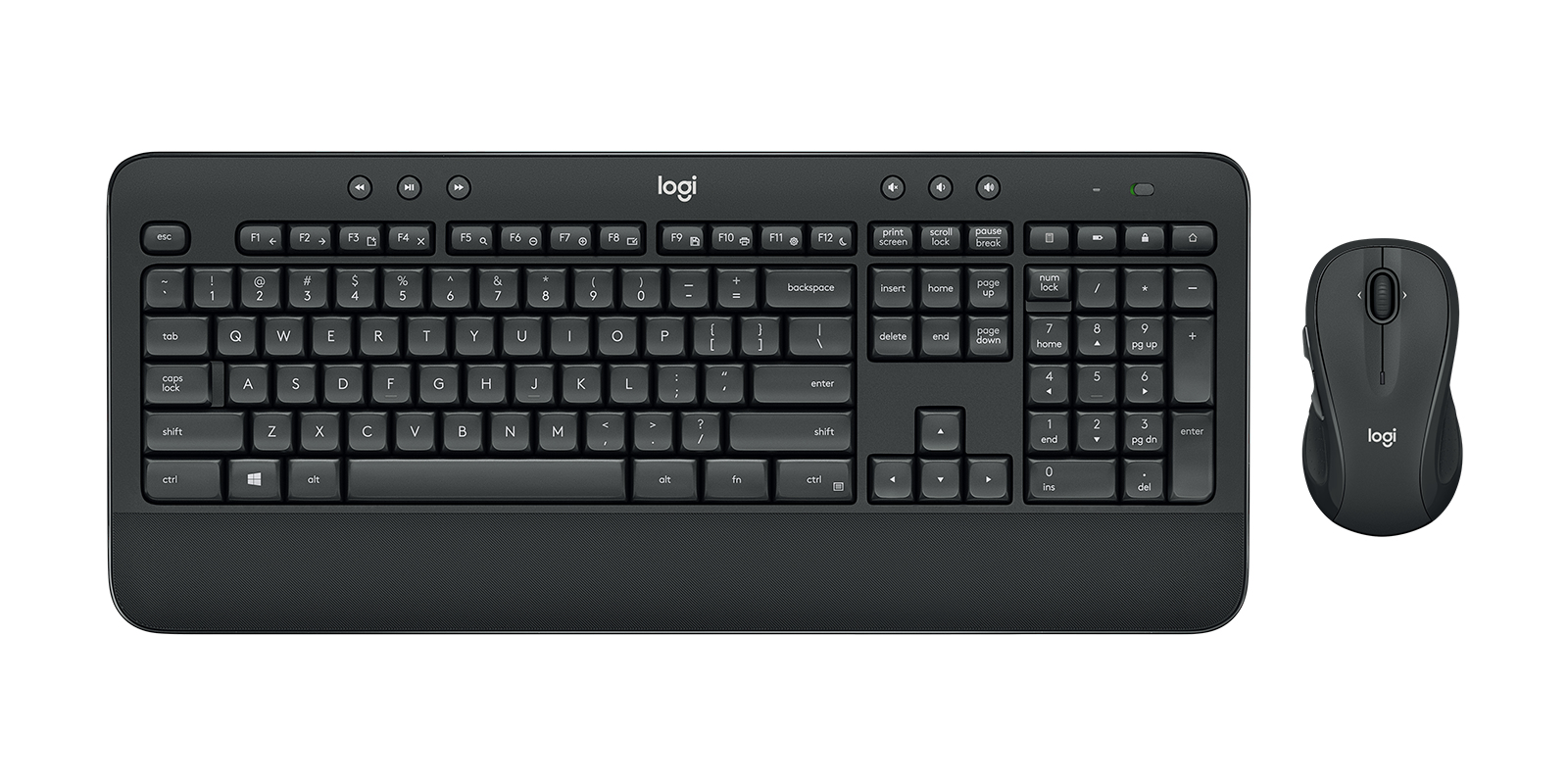 Logitech MK545 ADVANCED Wireless Keyboard and Mouse Combo | 920-008982 | Volle Größe (100%) - Kabellos