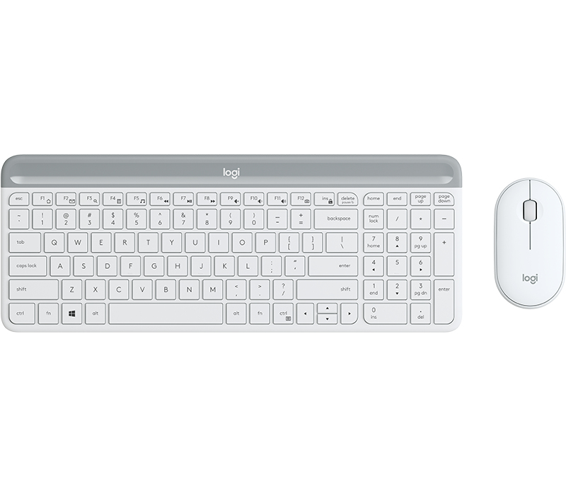 Logitech Slim Wireless Combo MK470 | 920-009205 | Tastatur-und-Maus-Set