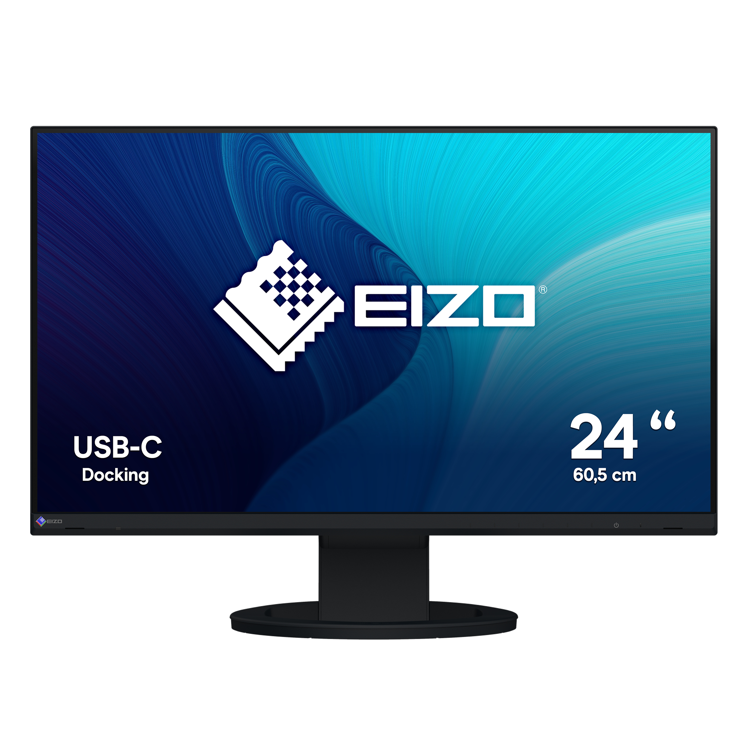 Eizo FlexScan EV2480-BK Monitor 60.5cm (23.8") Full HD | ev2480-bk | IPS - 5ms